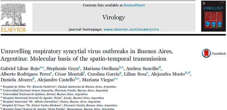 Investigadores de Salud publican en “Virology”, prestigiosa revista internacional